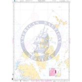 NHS Nautical Chart NHS541: Nordporten - Sjuøyane